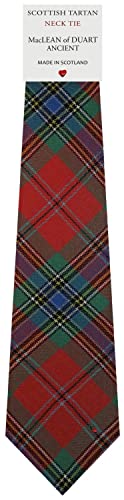 Cravate en Laine MacLean of Duart Tartan Écosse pour Costume Homme - 2