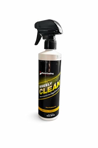 DURA-COATING TECHNOLOGY Wheely Clean Concentrate - Good for Chrome Wheel Cleaner, Clear-Coated, or Aluminum Wheel Cleaner - Professional Tire Shine & Rim Cleaner Spray - Car Care Solution - 1 oz