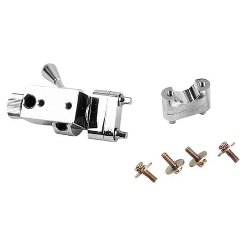 SUPVOX Metal Snare Drum Throw Off Clamp Regulator with Mounting Screws for Precise Snare Tension Control Durable Metal Strainer for Enhanced Resonance Effortless