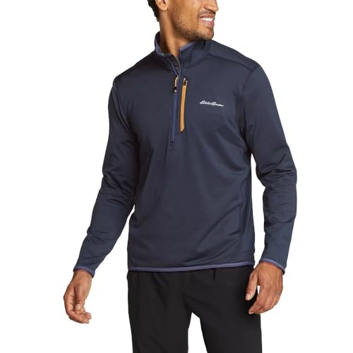 Eddie Bauer Men's Activator Grid Long-Sleeve Half-Zip Fleece