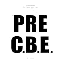 cbill  The Pre C.B.E (English Edition)
