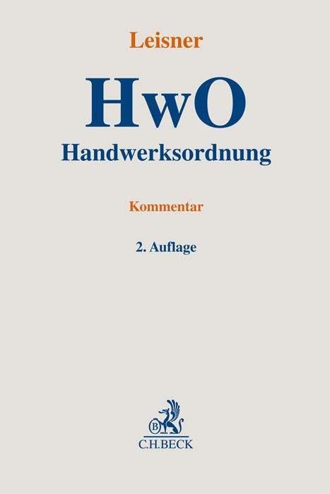 Handwerksordnung. HwO: Kommentar