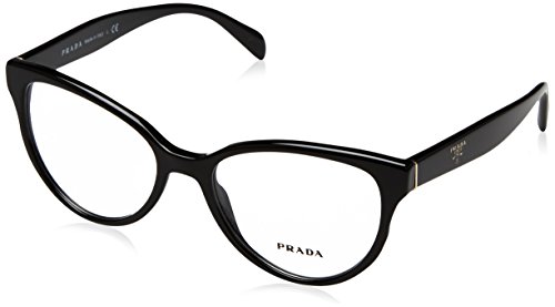 Preisvergleich Produktbild Prada Damen 0PR 01UV Brillengestell, Schwarz (Black), 52 EU