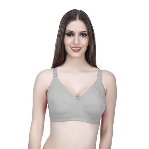 Image of Elina Women's Hosiery Non-Padded Wire Free Regular Bra