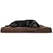 FurHaven Pet Dog Bed | Deluxe Orthopedic Ultra Plush Mattress Pet Bed for Dogs & Cats, Chocolate, Jumbo
