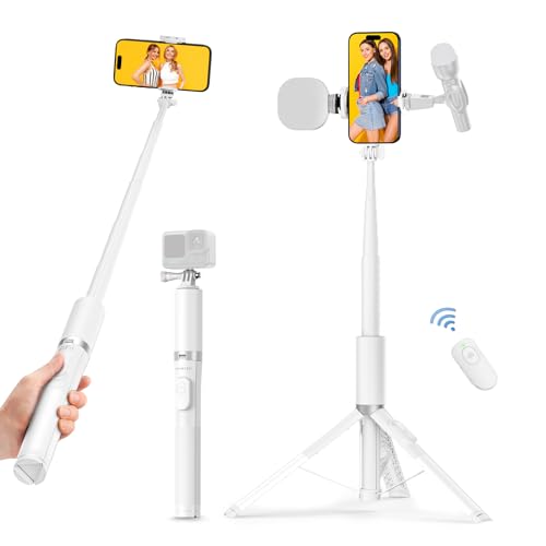 Atumtek ATSS182 Selfie-Stick Stativ Weiß