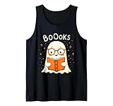 Photo Gallery divertente fantasma booooks carino nerdy book lover halloween costume canotta Photo Gallery divertente fantasma booooks carino nerdy book lover halloween costume canotta