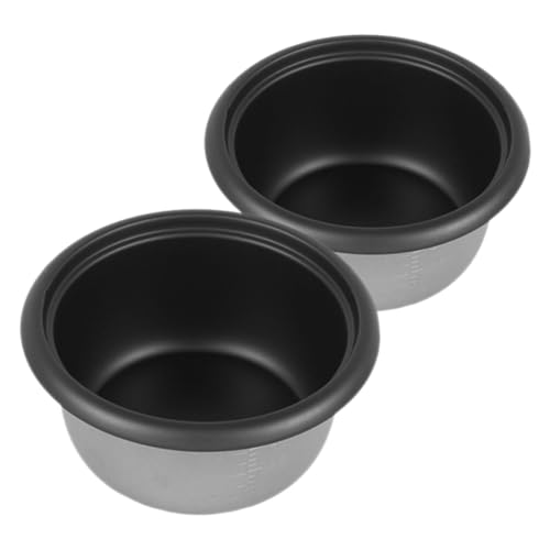 COLLBATH 2 Piezas Olla Antiadherente para Olla Arroceras Capacidad Revestimiento Grueso Recambio para Cocina Eléctrica Fácil de Limpiar y Duradera