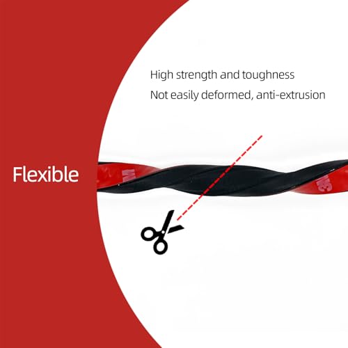 Aroilder Foam Rubber Seal Strip, Self-Adhesive Rectangle EPDM Rubber Weather Stripping for RV, Boat, Auto, Truck, Marine, Garage Doors/Window and More, W:0.5"; H:0.25",13FT by Aroilder - Image 5