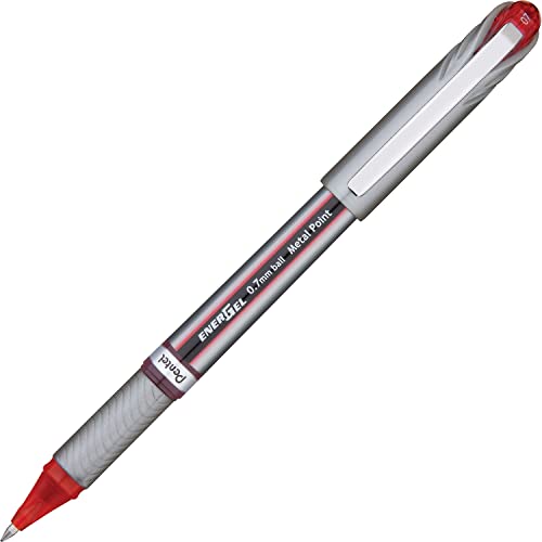 Pentel EnerGel BL27B Bolígrafo Gel Líquido Rojo Docena miniatura 2