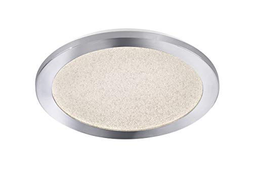 Preisvergleich Produktbild WOFI Deckenleuchte Peggy 1flg, nickel matt