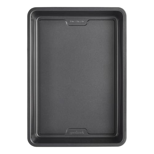 GoodCook PRO Oblong Baking Pan Nonstick Warp & Scratch-Resistant Dishwasher-Safe Carbon Steel Construction for Even Baking Oven Safe to 480°F, 9 x 13-Inch, Gray GoodCook PRO Oblong Baking Pan Nonstick Warp & Scratch-Resistant Dishwasher-Safe Carbon Steel Construction for Even Baking Oven Safe to 480°F, 9 x 13-Inch, Gray
