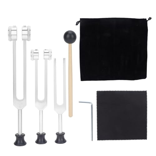 Diapasones de afinación y dispositivos de curación de frecuencia 128Hz 256Hz 512Hz para yoga