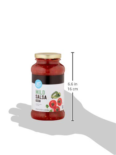 Amazon Brand - Happy Belly Mild Chunky Salsa, 24oz (Previously Solimo)