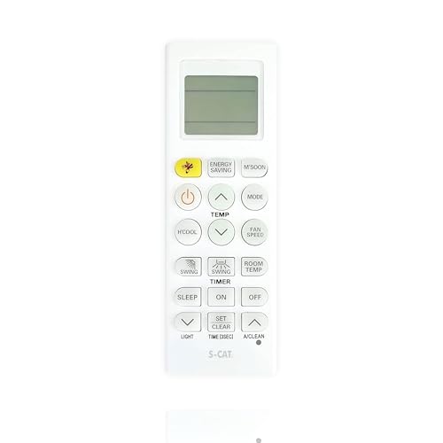 Image of S-CAT Compatible with LG AC Remote AKB73975615 Model 36A (No Backlight) Suitable for 1 1.5 2 Ton Split /Window AC (Match Old Remote Exactly, Contact Customer Care for Order)
