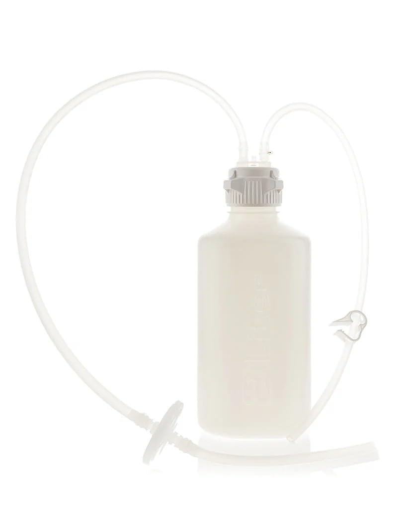 Foxx Life Sciences EZBio Vactrap S Polypropylene (PP) (Autoclavable) 2L No Natural Bin 1/4" ID Tubing, Sterile
