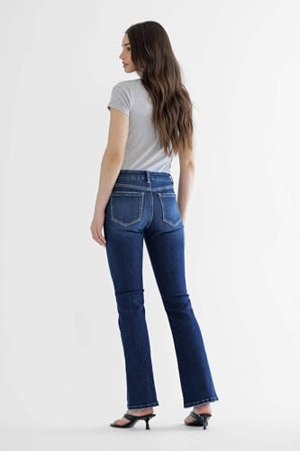 SALT TREE Mica Denim - Mid Rise Boot Cut Jeans - MDP-B5112