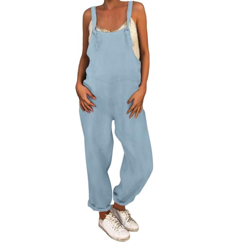 Mono de mujer suelto en talla grande para vestir sin complicaciones