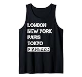 London, New York, Paris, Tokyo, Pianezzo!