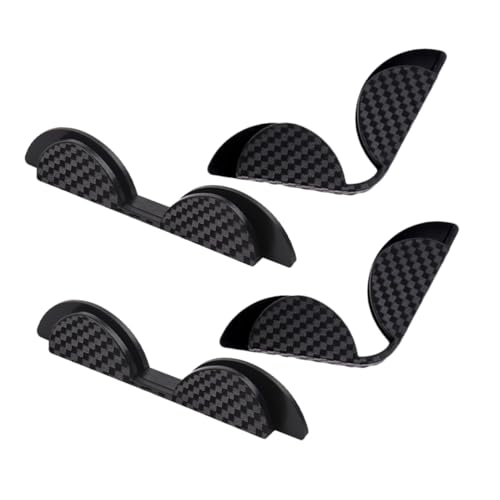 PLAFOPE 4 Piezas Protector de Borde para Puerta de Coche Banda Anticolisión de PVC Ligera y Resistente Reduce Ruido y Vibración Fácil Instalación Protección contra y Arañazos para