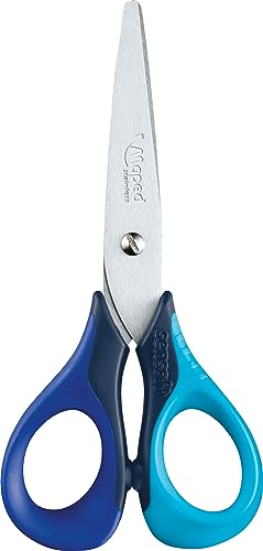 Maped Sensoft School Scissors With Flexible Handles, 5 Inch, Blunt Tip, Right Handed, Assorted Colors (069300Us) #TOP3