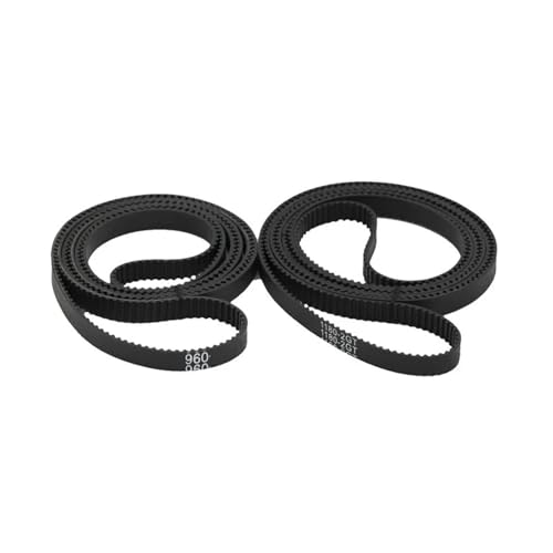 Courroie de distribution 2GT caoutchouc 6mm boucle fermée pour projets atelier et modélisme