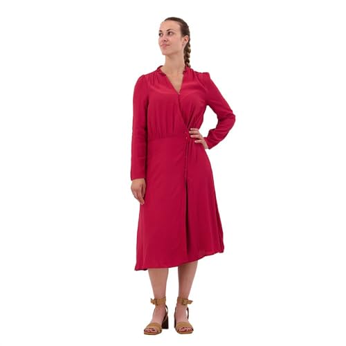 Robe rouge Pepe Jeans Donna PL952915 en coton léger chic
