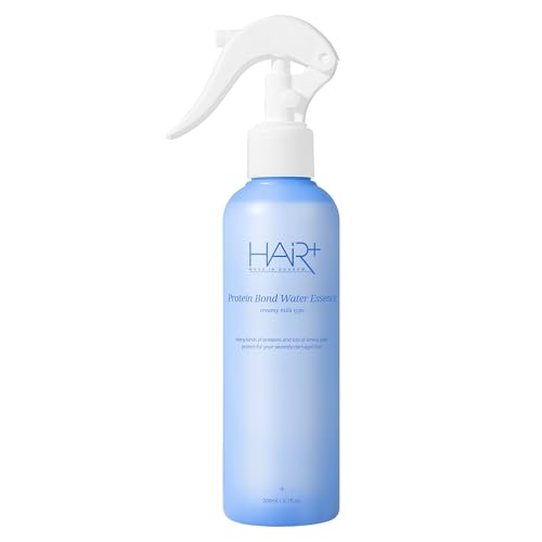 HAIR PLUS Protein Bond Water Essence for Hair 200ml | Hair Serum for Frizzy and Damaged Hair Scalp Serum Frizz Control Hair Care Products | Hair Regrowth Essence Intensive Spray Korean Hair Essence