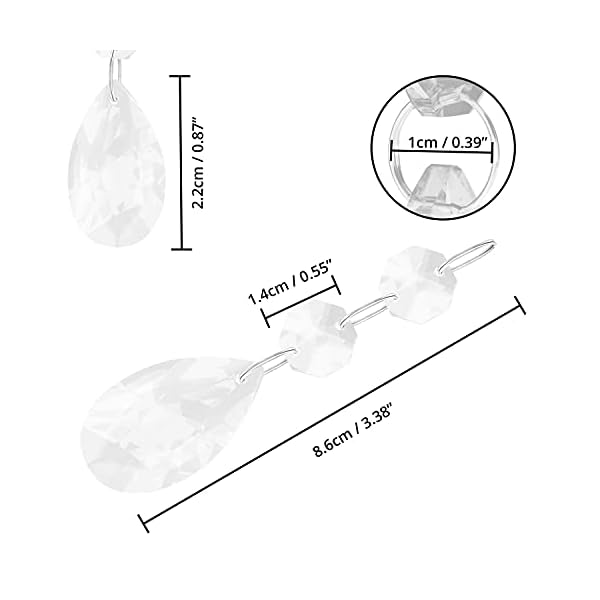 Crystal Beads Teardrop - Image 3