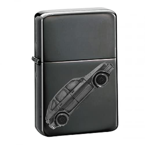 Briquet à essence British Car Maestro Ref133 noir, fini les pannes de feu face au vent