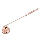 MAGT Kerzenlöscher, Edelstahl Kerzenauslöscher Glockenförmige Docht Löscher Kerzenabdeckung Kerzenwerkzeug Edelstahl Candle Extinguisher(Rose Gold)