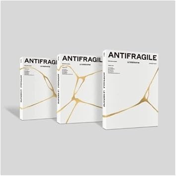 DREAMUS LE SSERAFIM ANTIFRAGILE 2nd Mini Album CD+Folding poster on pack+Booklet+Photocard+Postcard+Sticker+Antifragile sticker+Tracking Random