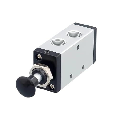 4R210-08 Válvula neumática de Control operada por palanca manual de 5 puertos 2 Pos Válvula de conmutación Manual Conector de empuje silenciador 4R310-10(With-6mm-Fitting)