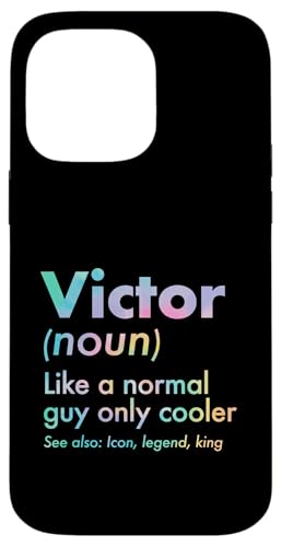 Victor Like A Normal Guy Only Cooler Legend King �t�@�[�X�g�l�[�� �X�}�z�P�[�X iPhone 14 Pro Max �p