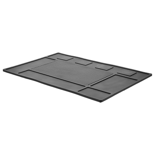 Tapis Magnétique Coiffeur 4 Emplacements Silicone Antidérapant Antichoc