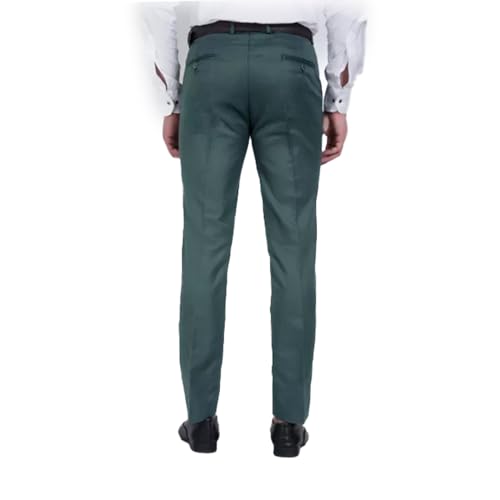 Image of Men's Formal Trouser for Men | Regular Fit Office Wear Pant | Business Casual Trousers | Comfortable Formal Pants for Office, Work