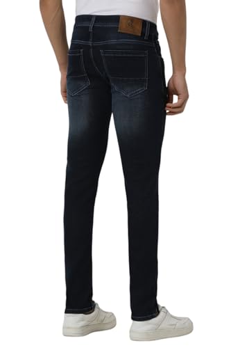 Image of Peter England Men Mid Rise Everyday Skinny Fit Jeans
