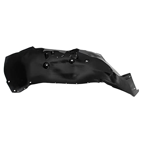 Image of TRQ Front Driver and Passenger Side Inner Fender Liner Set Compatible with 2011-2014 Chevrolet Silverado 2500 HD