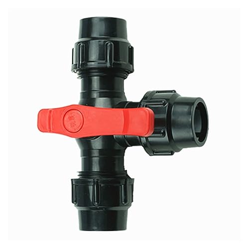 Válvula de tres vías tipo T con conexión rápida de 40mm para un flujo sin fugas 5