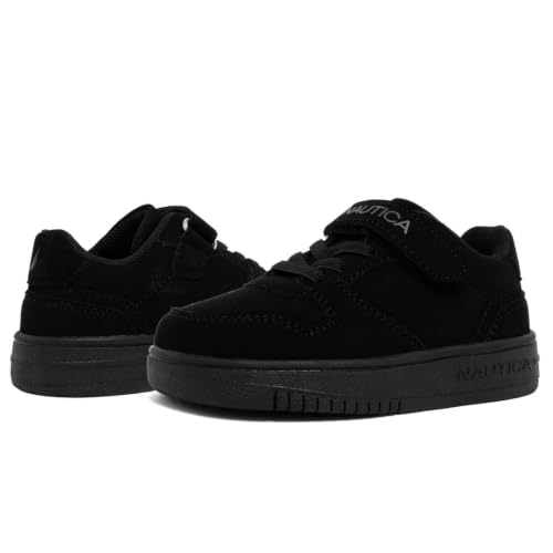 Image of Nautica Kids Adjustable Strap Shoes | Comfortable Casual Sneakers for Boys and Girls, Toddlers & Little Kids