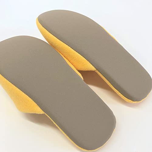 センコー(Senko) Unisex Adult Slippers, Yellow, 25.0 cm3