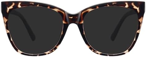 WOWSUN Large Polarized Cat Eye Sunglasses for Women