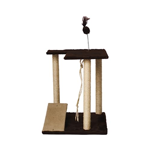Arranhador Para Gatos Grande Rampa E Brinquedo Exclusivo