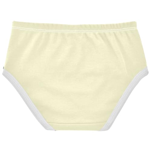 Joisal Cream Light Yellow Toddler Girls Underwear 2t Cotton Girl Panties Cute Aesthetic Underpants Briefs2