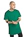 Produktbild Urban Classics Herren Shaped Long Tee T Shirt, Grün (Fresh Green), XL EU