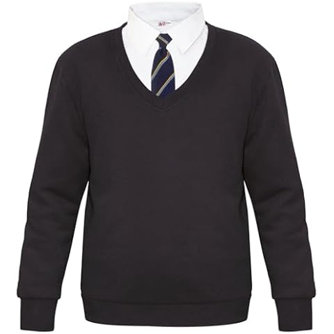 A2Z 4 Kids Unisex School V Neck Jumper Cover