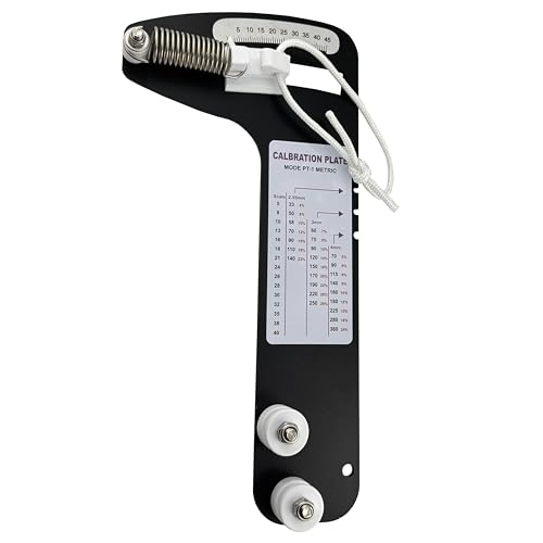 Image of PT-1M Sailboat Rigging Tension Gauge, 800 LB High Precision Tension Meter for 2.5mm 3mm 4mm Wire Rope Standing Rigging, Marine Stainless Steel Tension Tool for Sailboat Yacht Rigging
