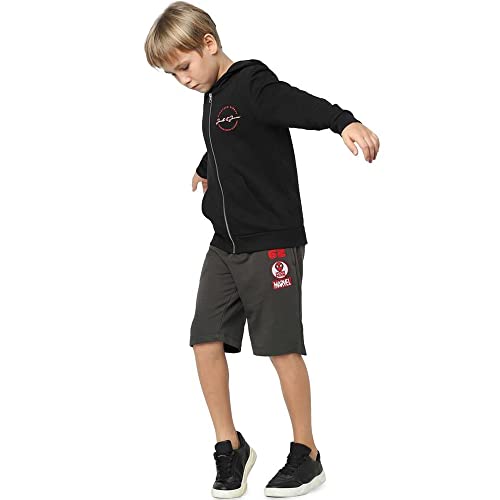 Image of JACK & JONES Boy's Cotton Hooded Neck Sweatshirt