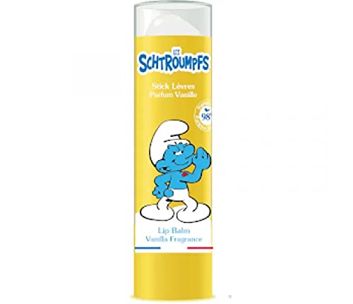 Le Comptoir du Bain Schtroumpf Stick à lèvres vanille 4 g Hydratant, Protection solaire