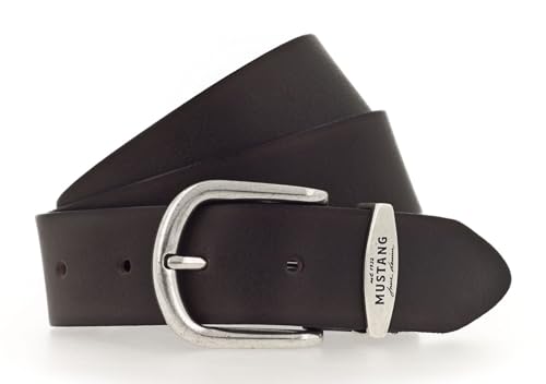 Ceinture en cuir MUSTANG Q 451 - Largeur 35 mm - Cuir véritable